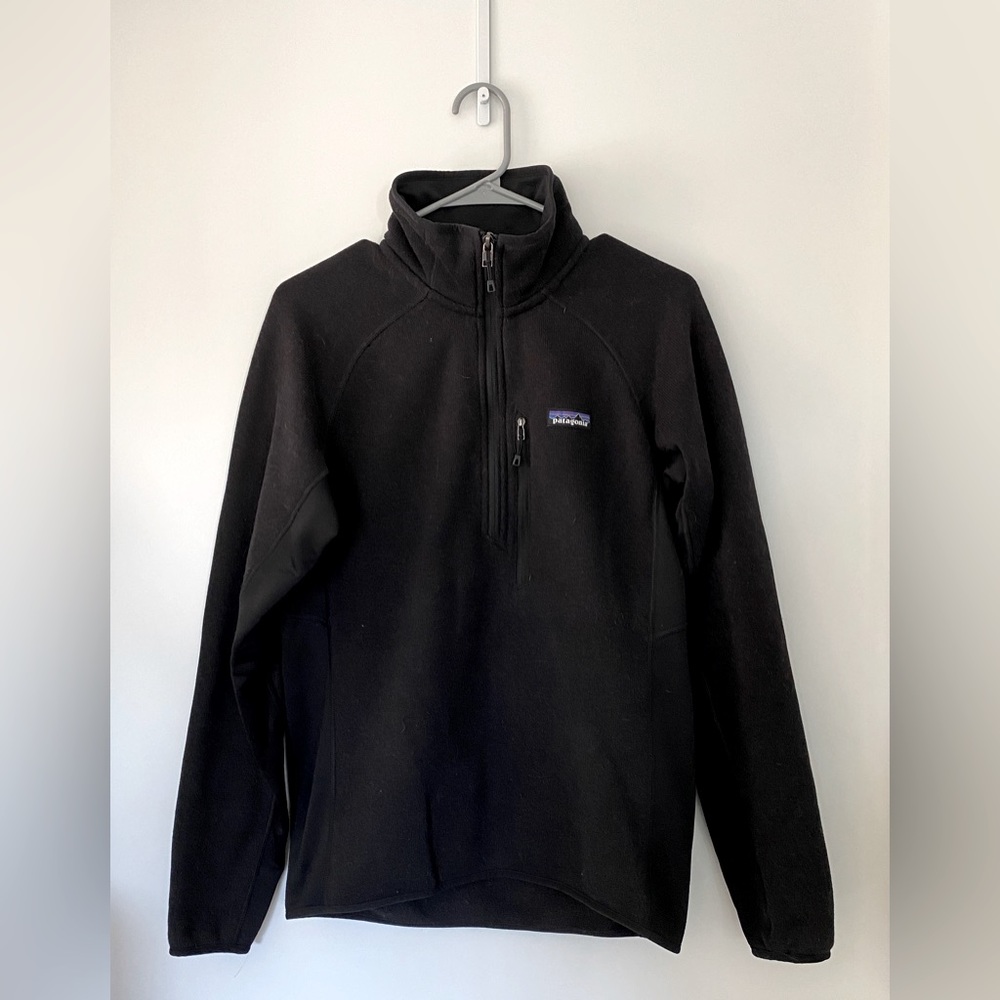 Men’s Patagonia Performance Better Sweater in Black Size Small